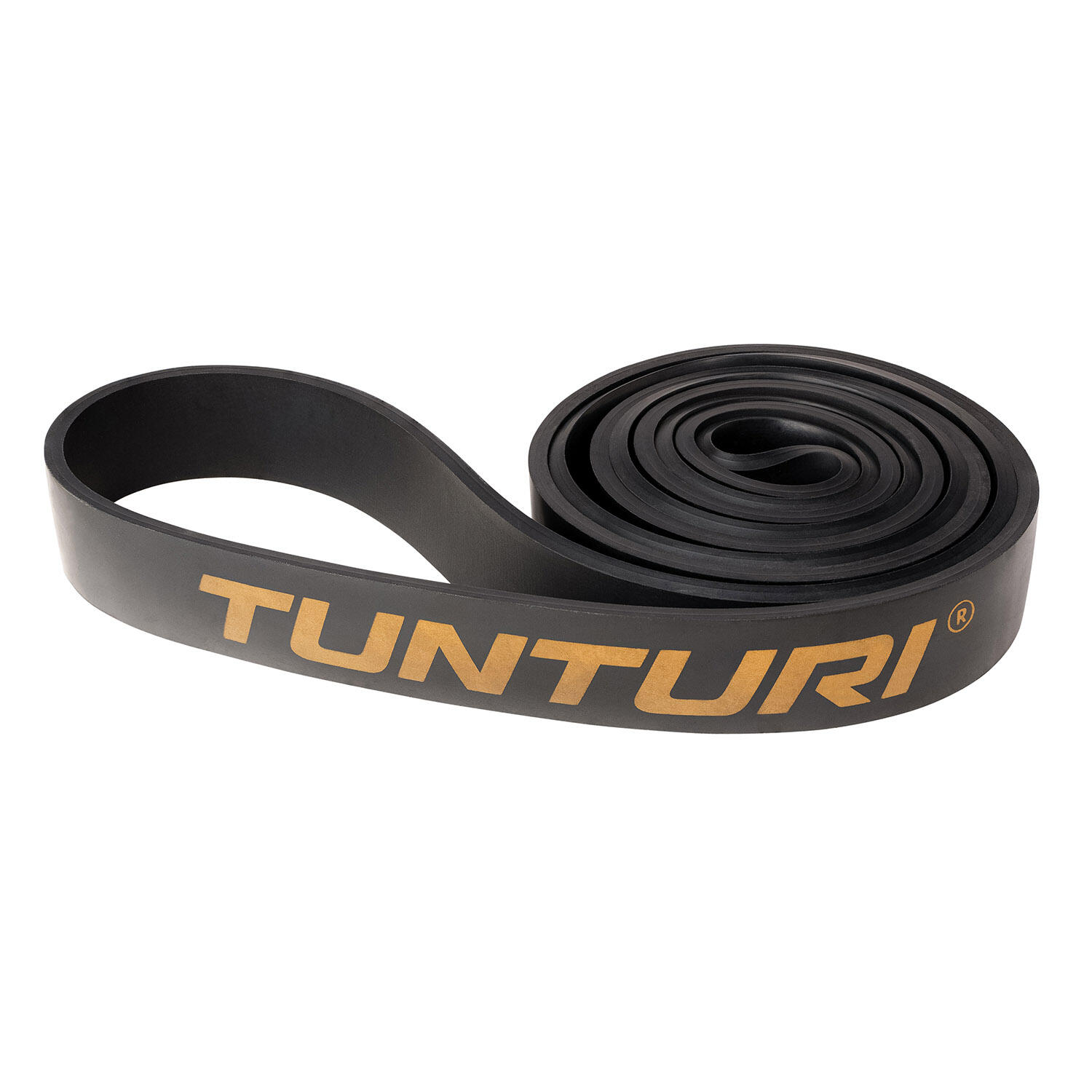 Tunturi - Power Band - Bande De Résistance - Élastique De Fitness - Moyen - Noir - Élastique - Noir - Taille Unique - Decathlon