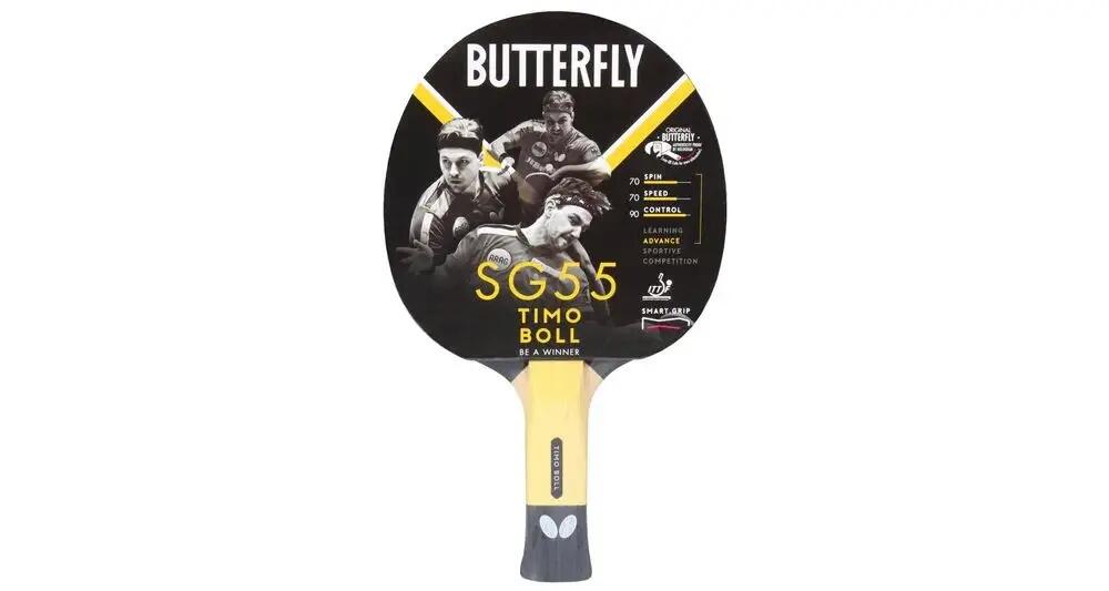 RAQUETTE DE TENNIS DE TABLE PING-PONG PAPILLON Timo Boll SG55 6/7
