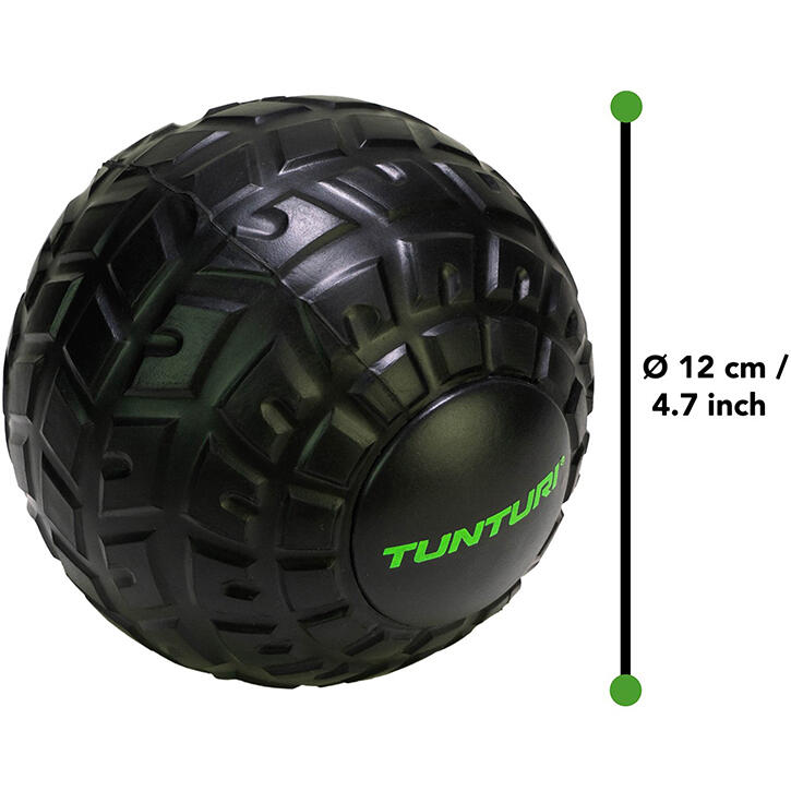 Tunturi Pallina da Massaggio in EVA per Fascia, Nero 3/6