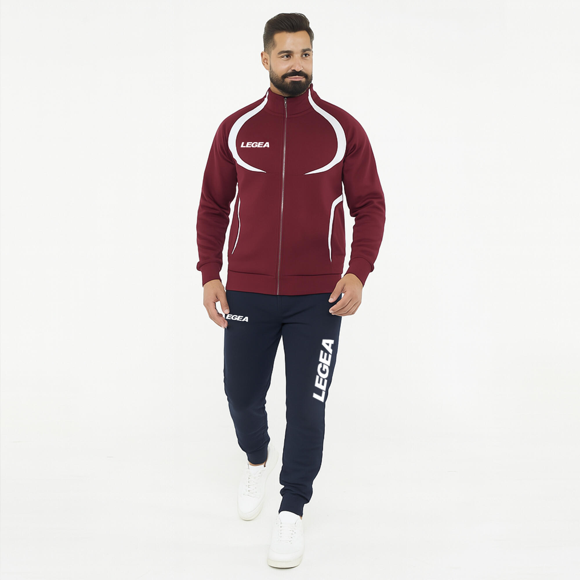 LEGEA Kids' Training Tracksuit Full Zip Jacket SINGAPORE BOGOTA