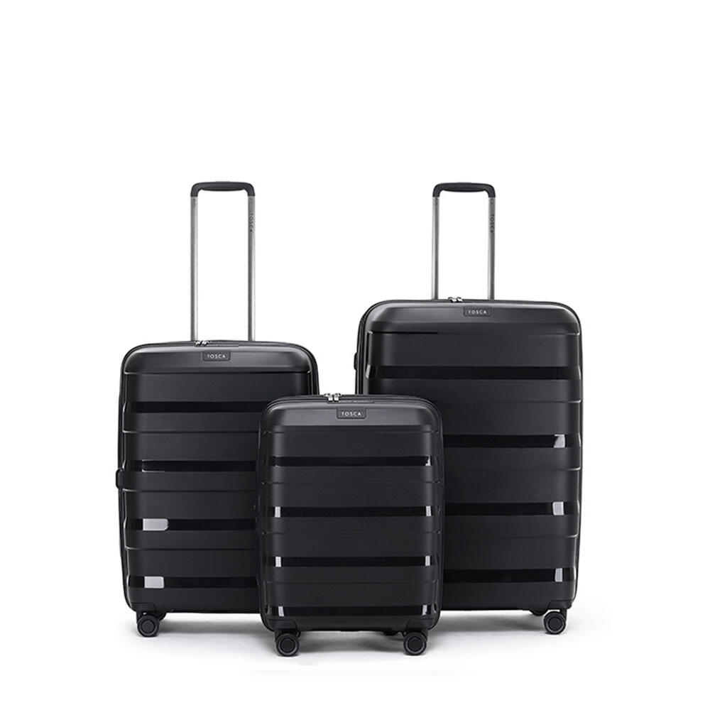 3pc Tosca Comet Wheeled Suitcase Luggage Set