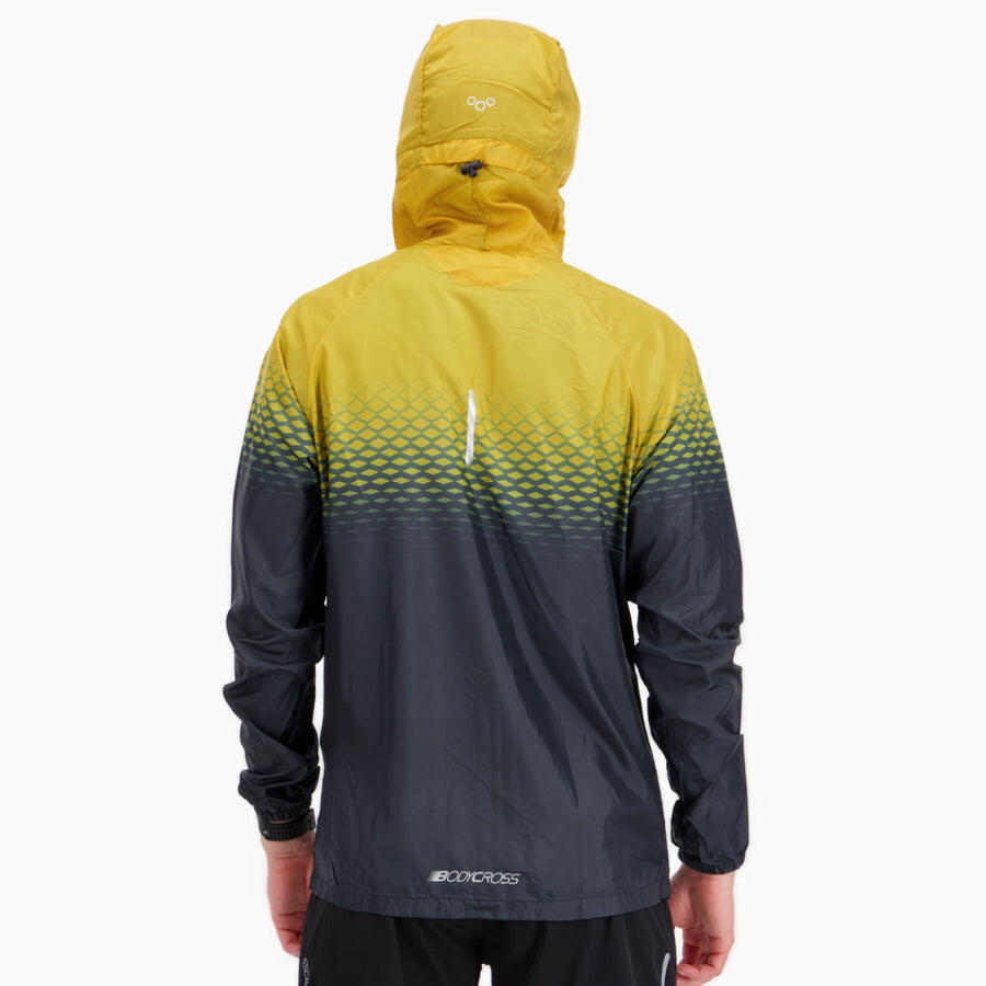 Giacca Antivento Idrorepellente Uomo Running-Trail PERFORMANCE WINDBREAKER 5/7