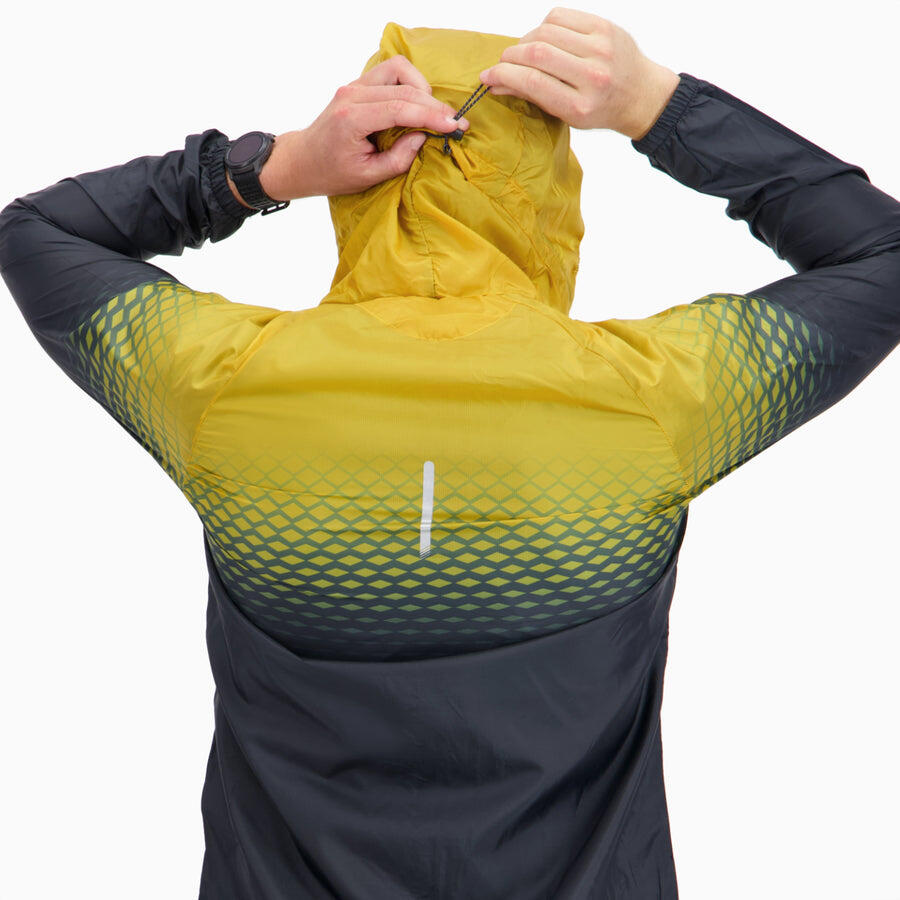 Giacca Antivento Idrorepellente Uomo Running-Trail PERFORMANCE WINDBREAKER 6/7