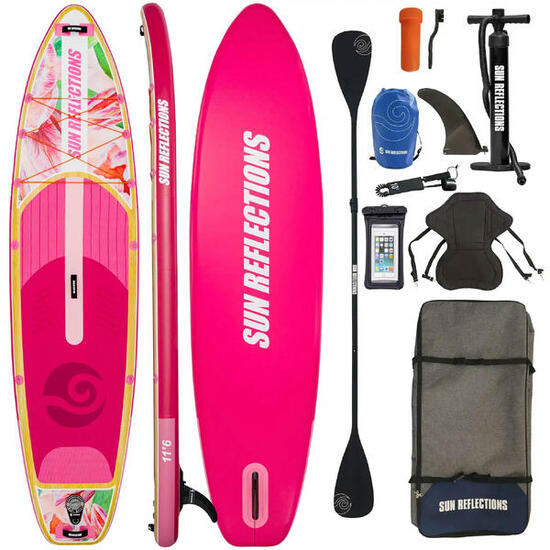 Deska Sup Pompowana Sun Reflections L 11'6" Combo Soft Blush