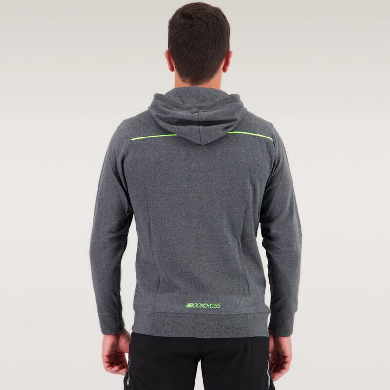 Veste à capuche homme en coton
