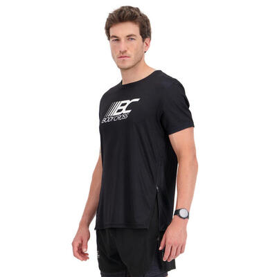 Running-T-Shirt mit Reißverschluss für Männer