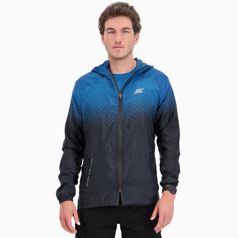 Bodycross - Veste Coupe-vent Déperlant Homme Running-trail Performance Windbreaker - Coupe Vent - Bleu - 42 M/l - Decathlon
