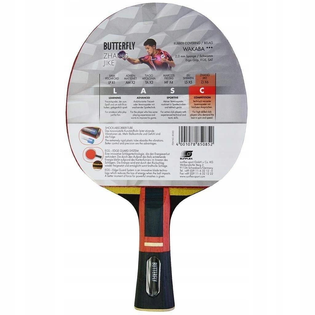 Raquette de ping-pong Butterfly Zhang Jike X6 6/7