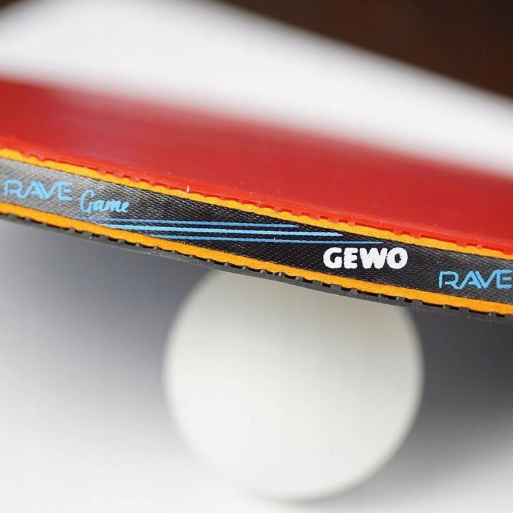 RAKIETKA paletka DO TENISA STOŁOWEGO ping ponga Gewo Rave Game
