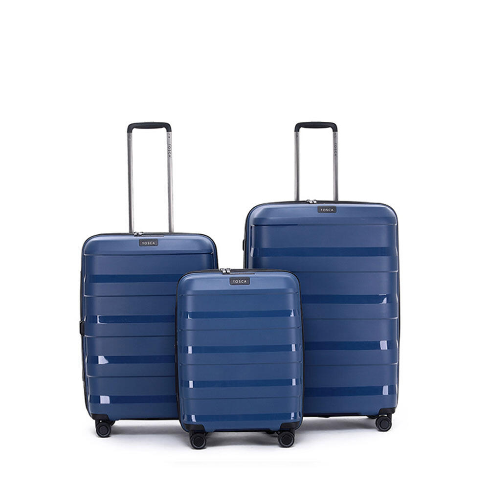 3pc Tosca Comet Wheeled Suitcase Luggage Set