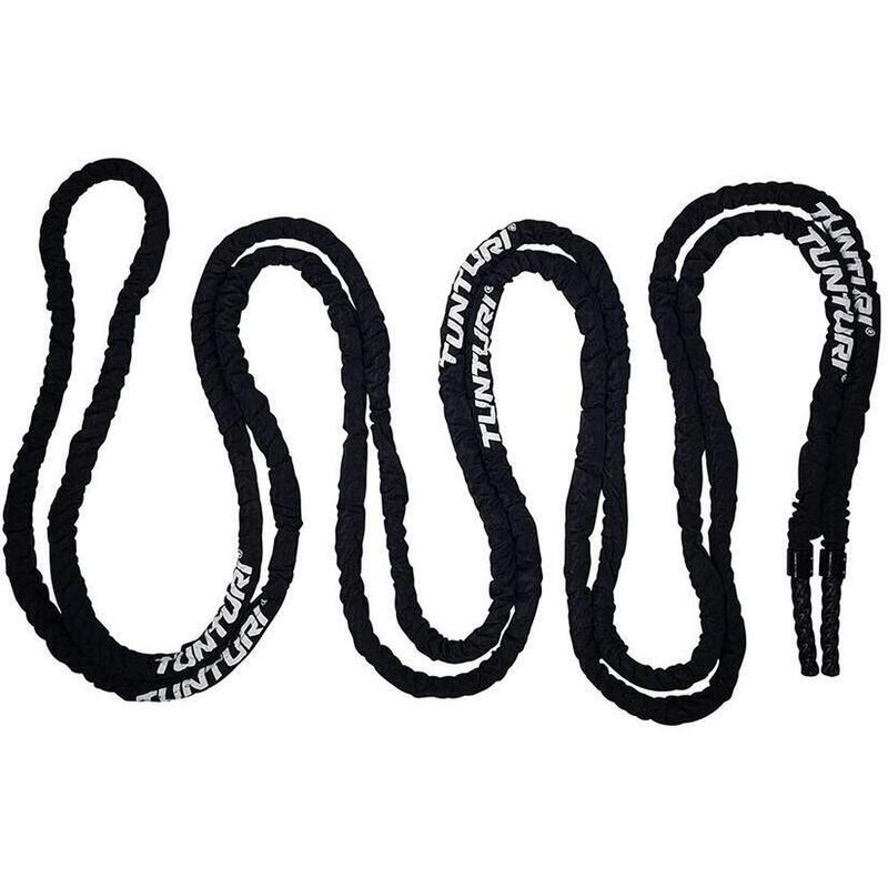 Posilovací lano Battle Rope TUNTURI Pro v obalu 10 m