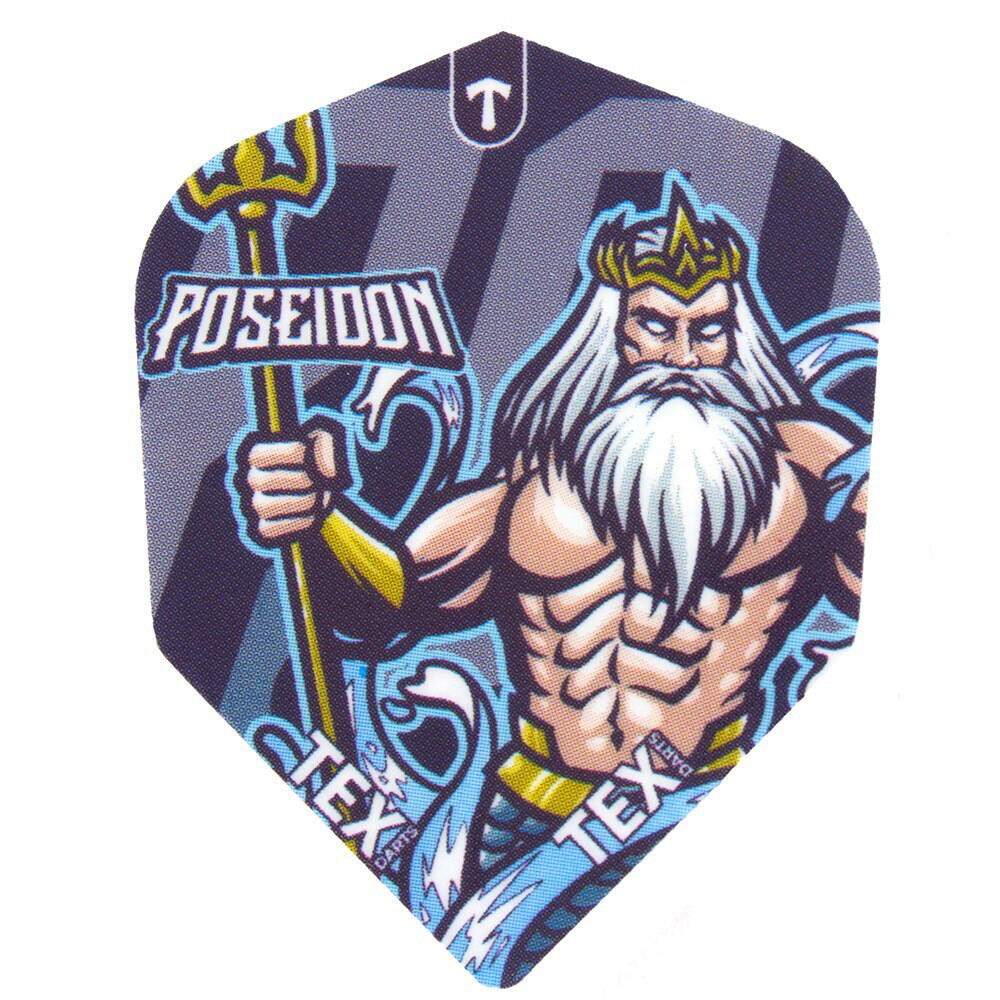 8PK Tex Darts Poseidon Flights Standard Tail/Wing Accessory