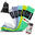 Mini Fitnessbänder (g. 5-Set) - Widerstandsbänder, Resistance Bands inkl. E-Book