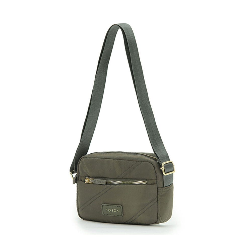 Tosca Vegan Compact Minimalist Shoulder Bag Stitch