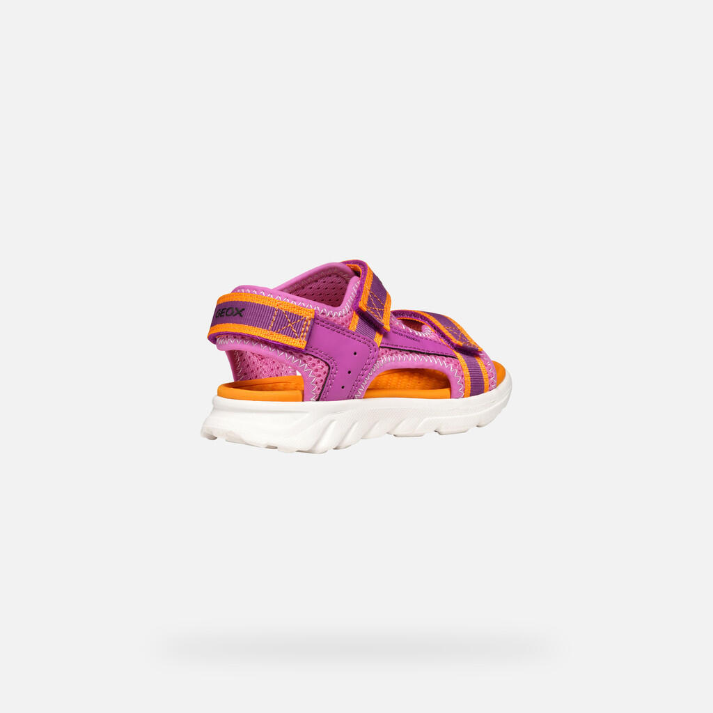 Sandały GEOX J SANDAL AIRADYUM GI Rose 6/7