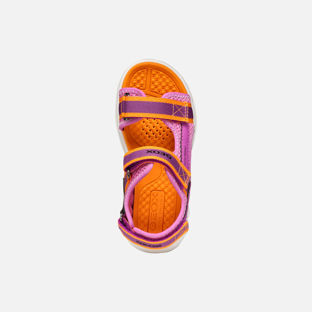 Sandały GEOX J SANDAL AIRADYUM GI Rose 7/7