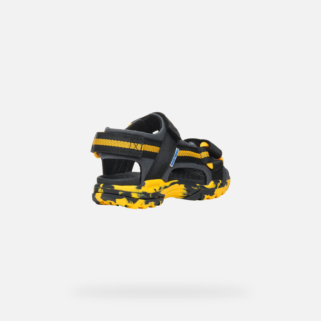 Sandały GEOX J BOREALIS B Czarny 6/7