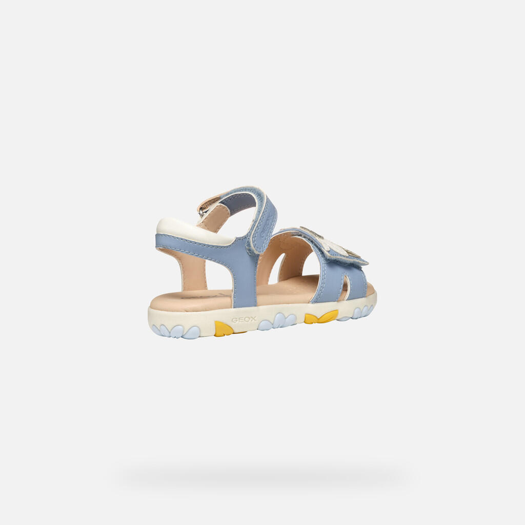 Sandały GEOX J SANDAL HAITI GIRL Niebieski 6/7