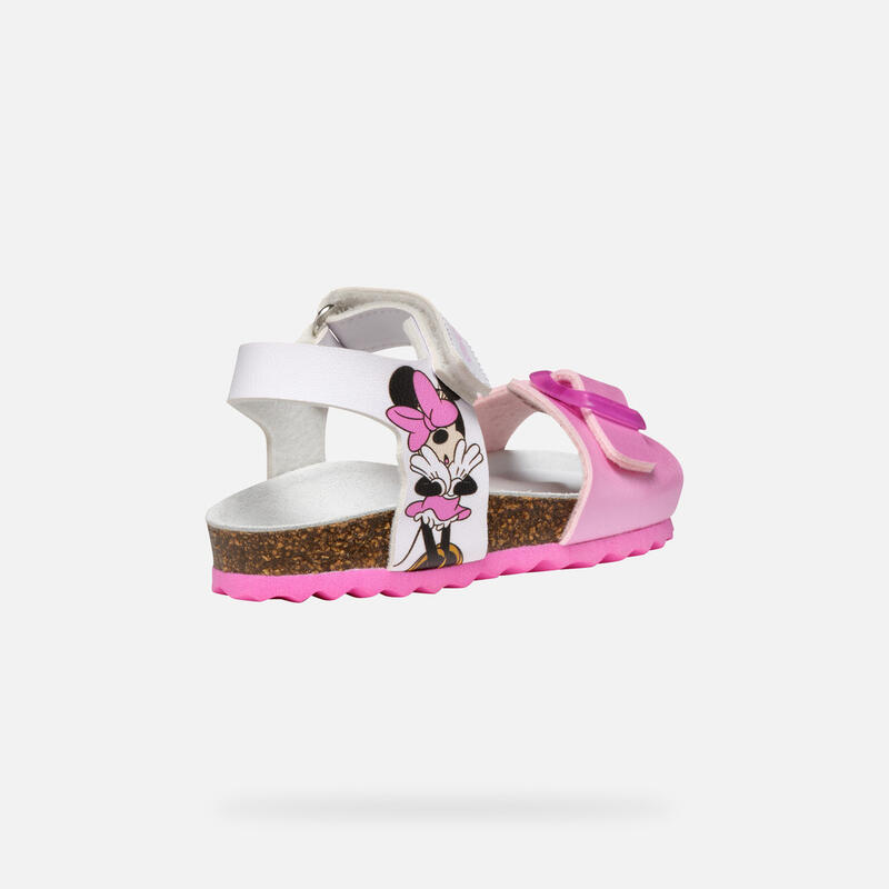 Sandale Geox Model B Sandal Chalki Girl Culoare Alb