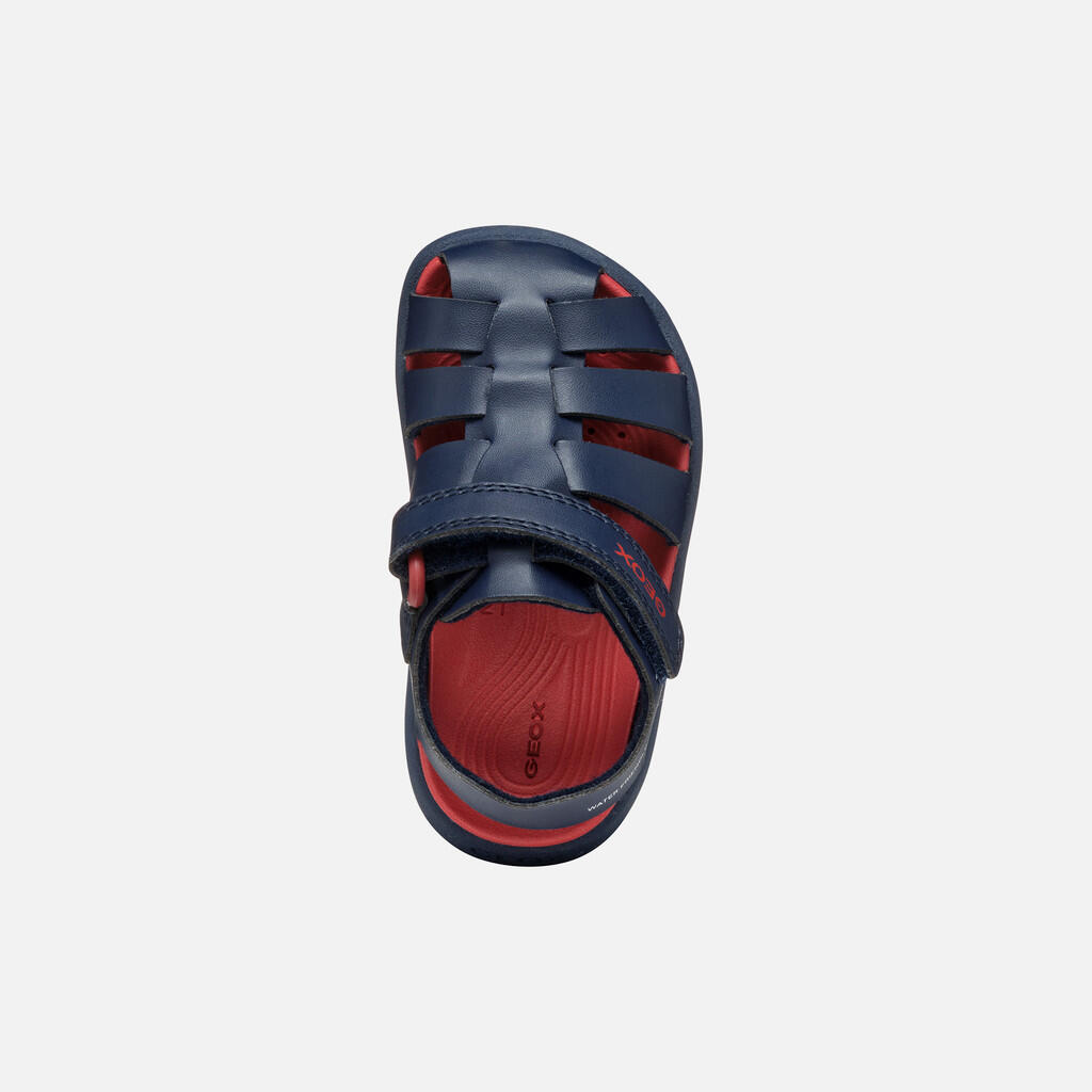 Sandales Bébé Garçon B SANDAL FUSBETTO BO Bleu Marine 7/7