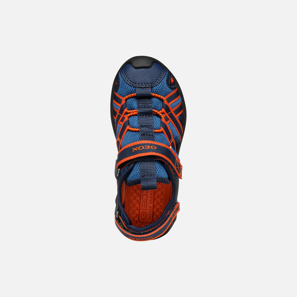 Sandali Geox Modello J Sandal Airadyum Bo Colore Blu 7/7