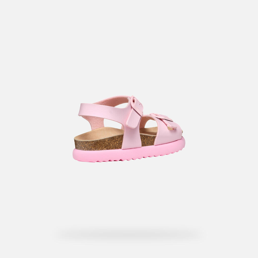 Sandales Fille SANDAL BUBBLEBOW GIRL Rose Clair 6/7