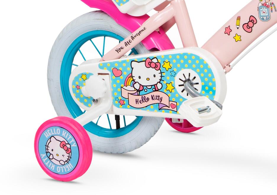 BICICLETA INFANTIL 12" HELLO KITTY 3/6