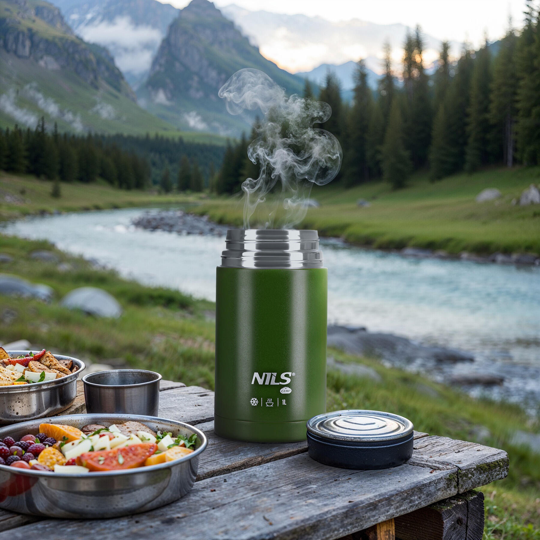 Thermos pour le dîner NILS CAMP NC3802 3/7