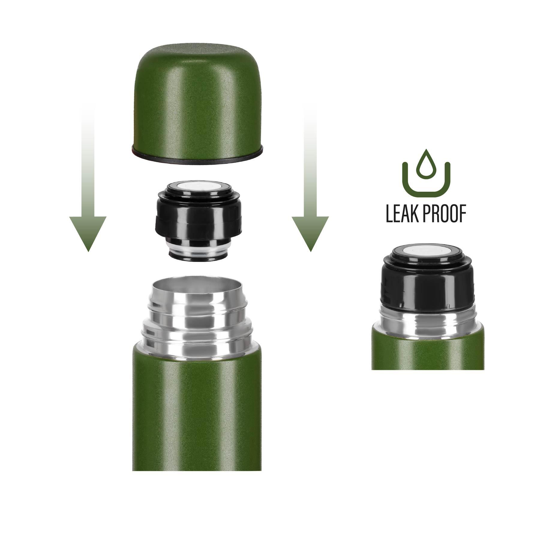 Thermos de voyage 1000 ml vert NC3804 NILS CAMP 4/7