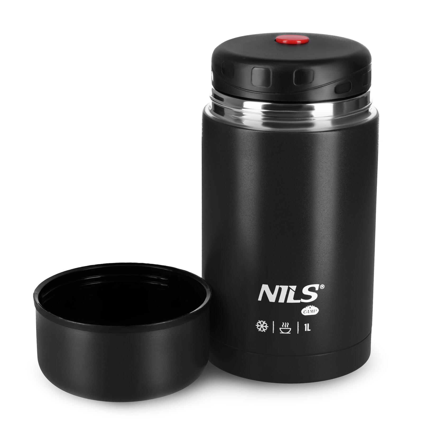 Thermos 1000ml noir NC3802 NILS CAMP 3/7