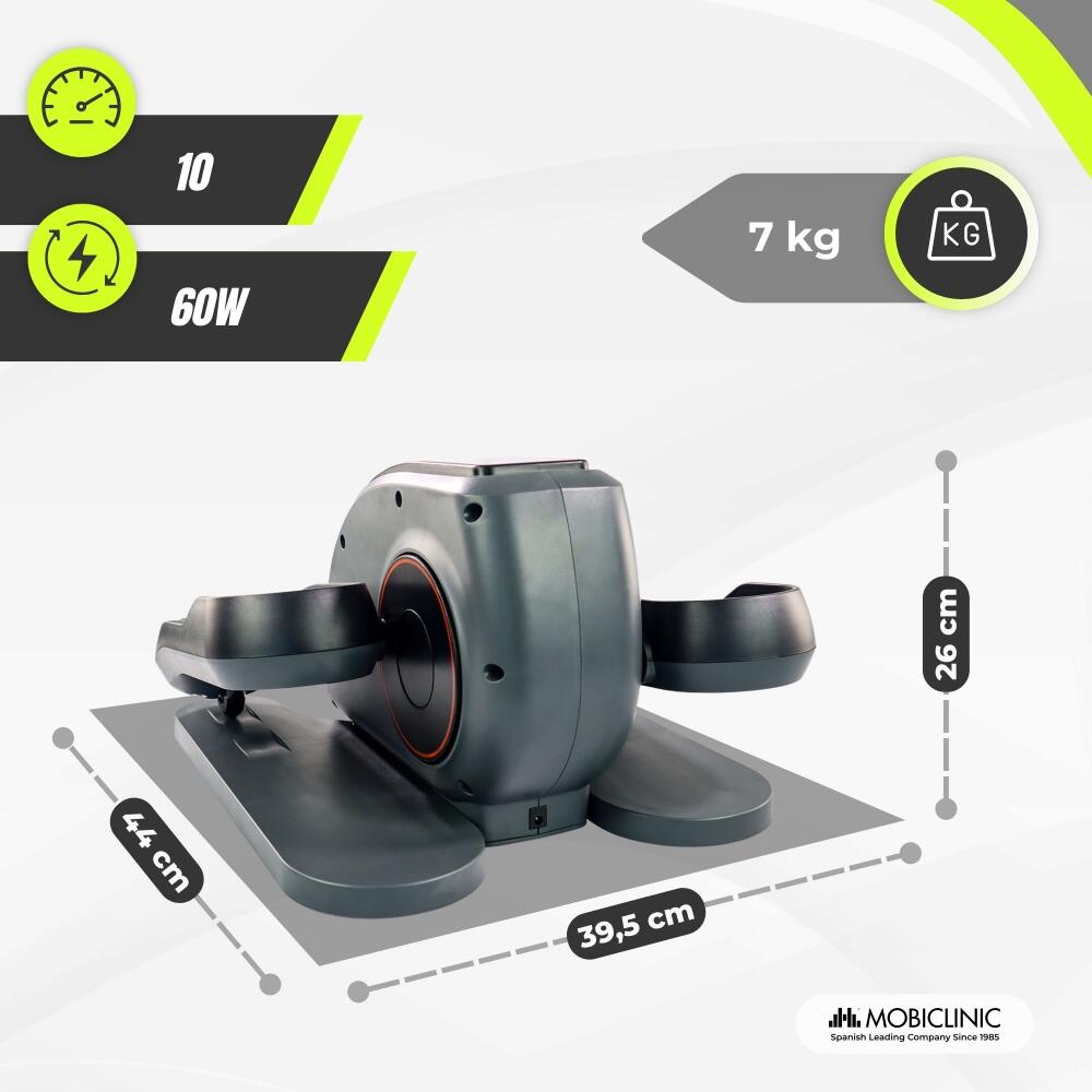 Mobiclinic mini crosstrainer 10 versnellingen instelbare weerstand Pedalen 2/5