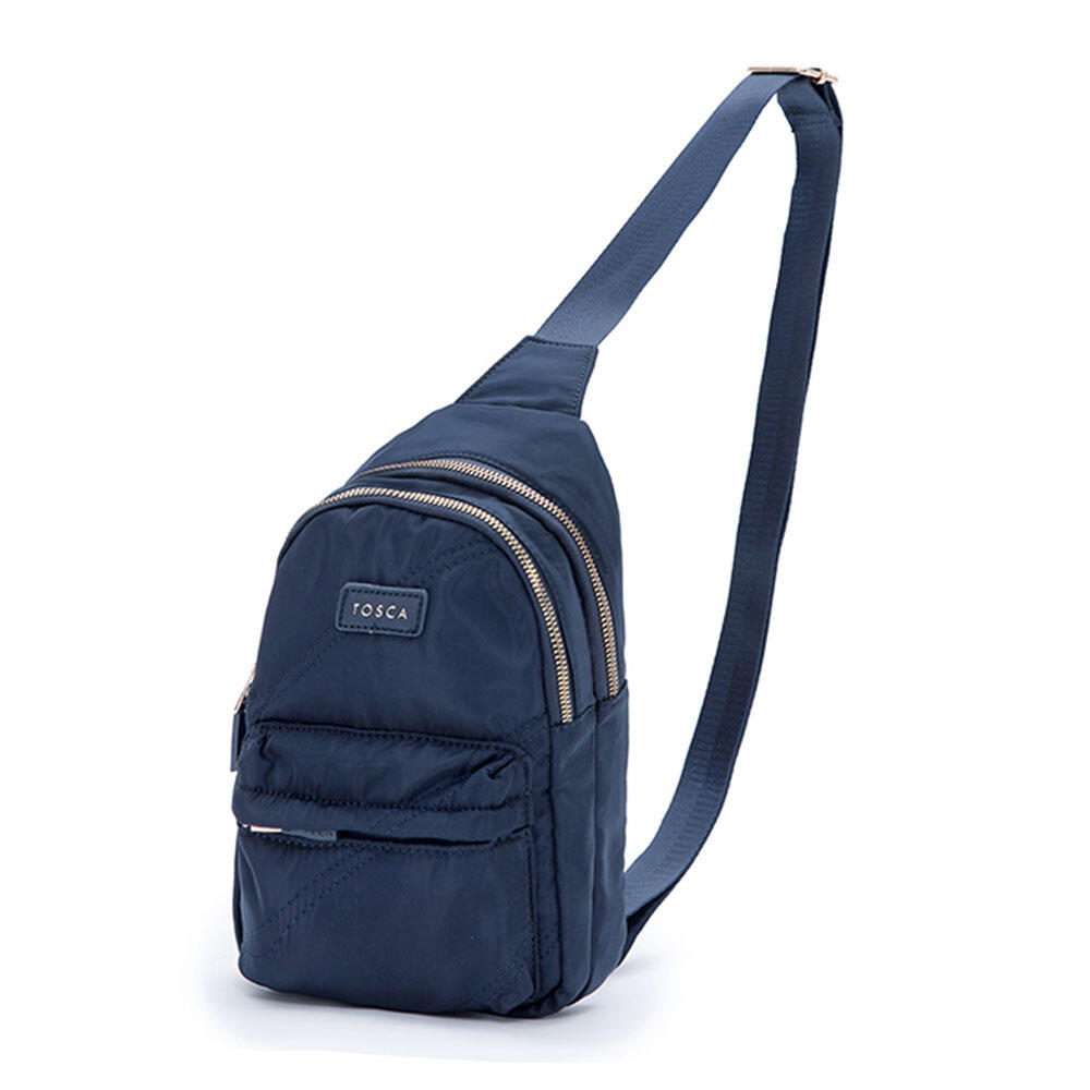 Tosca Shoulder Slinger Crossbody Utility Bag Stitch