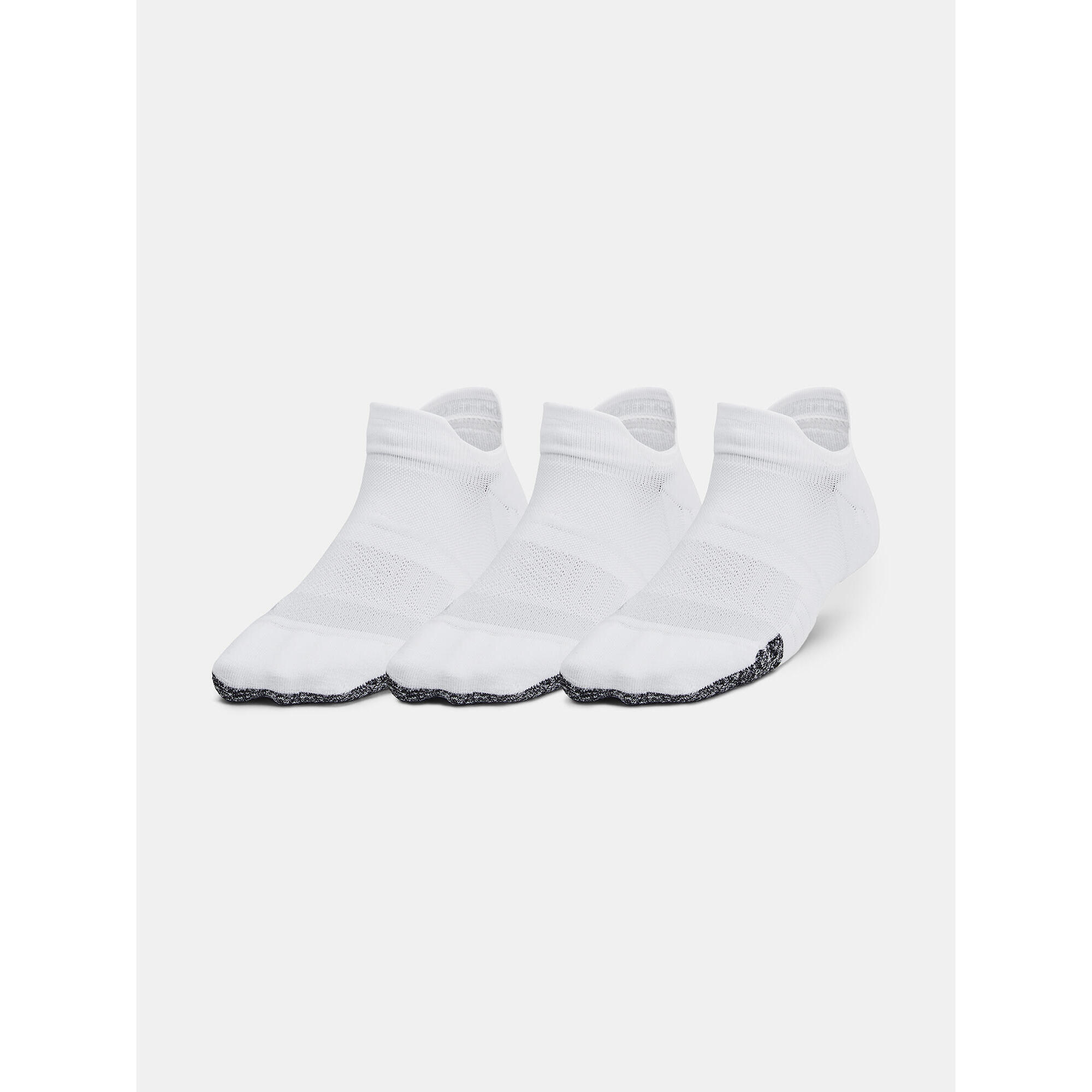 Under Armour - Chaussettes De Training Femme Breathe Ns Tab 3 Pack Under Armour - Chaussettes - Blanc - Taille Unique - Decathlon