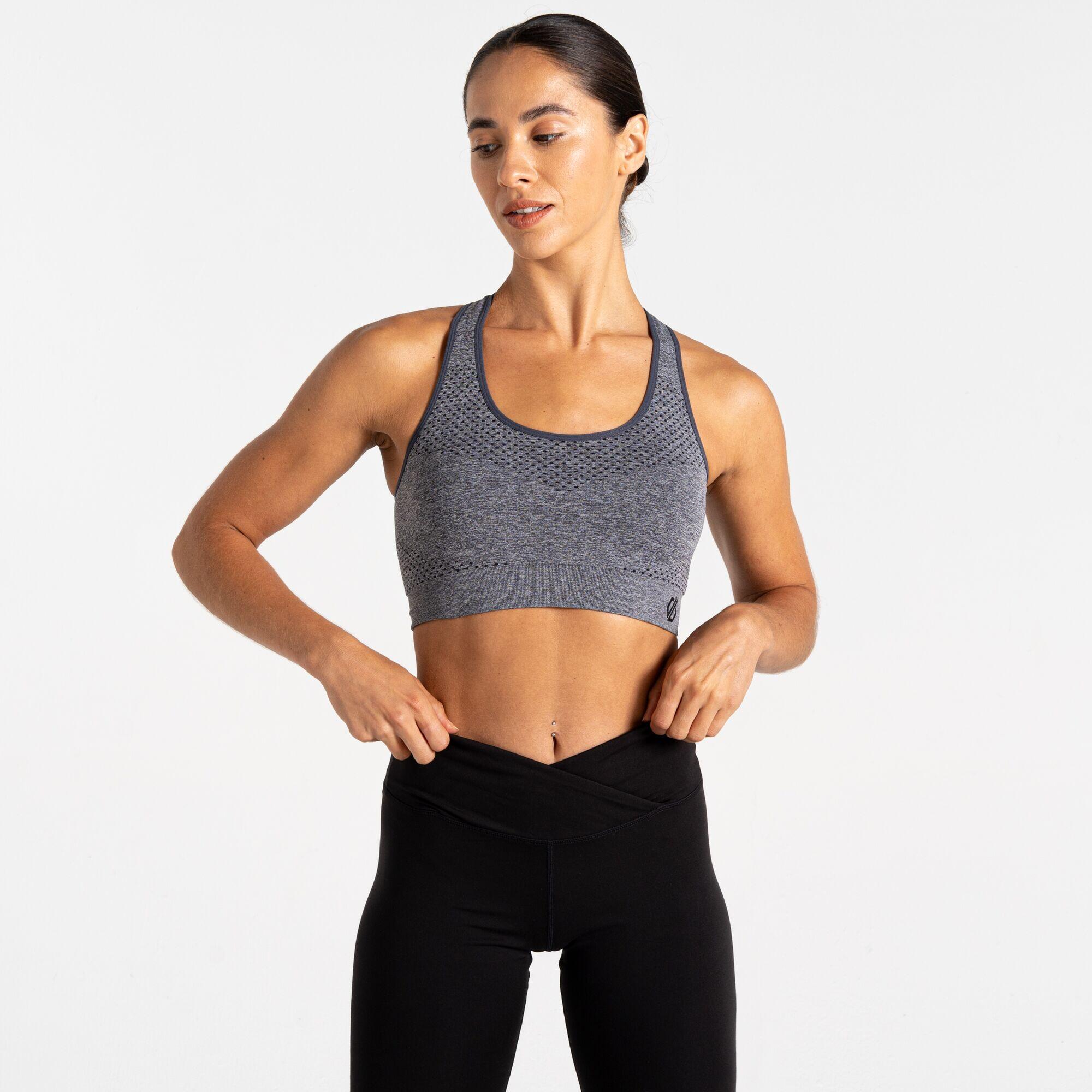 Dare 2b - Brassière De Sport Femme Don't Sweat It, Légère, Confortable Et À Séchage Rapide - Brassière - Gris - 40 M - Decathlon