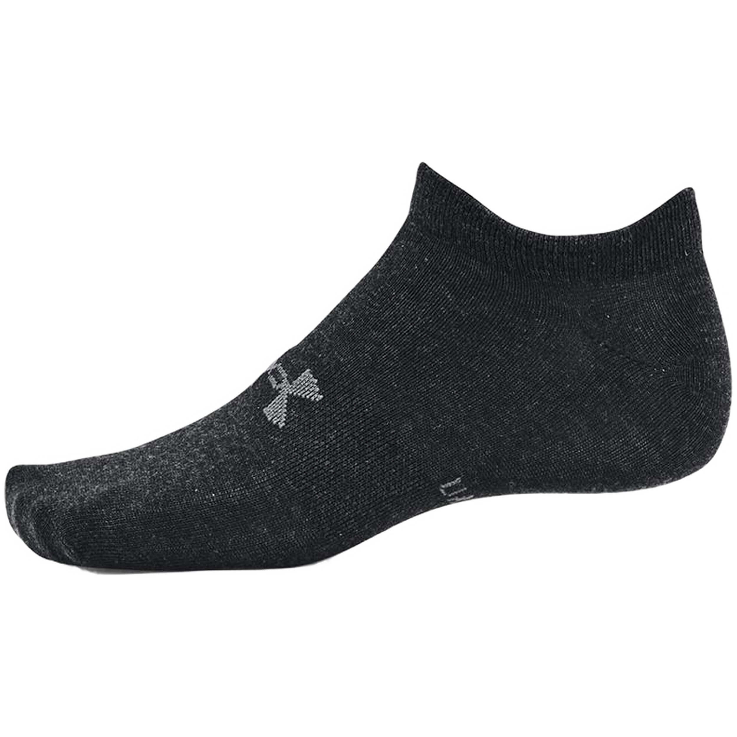 Meias Under armour Essential No Show para unissex 3/3