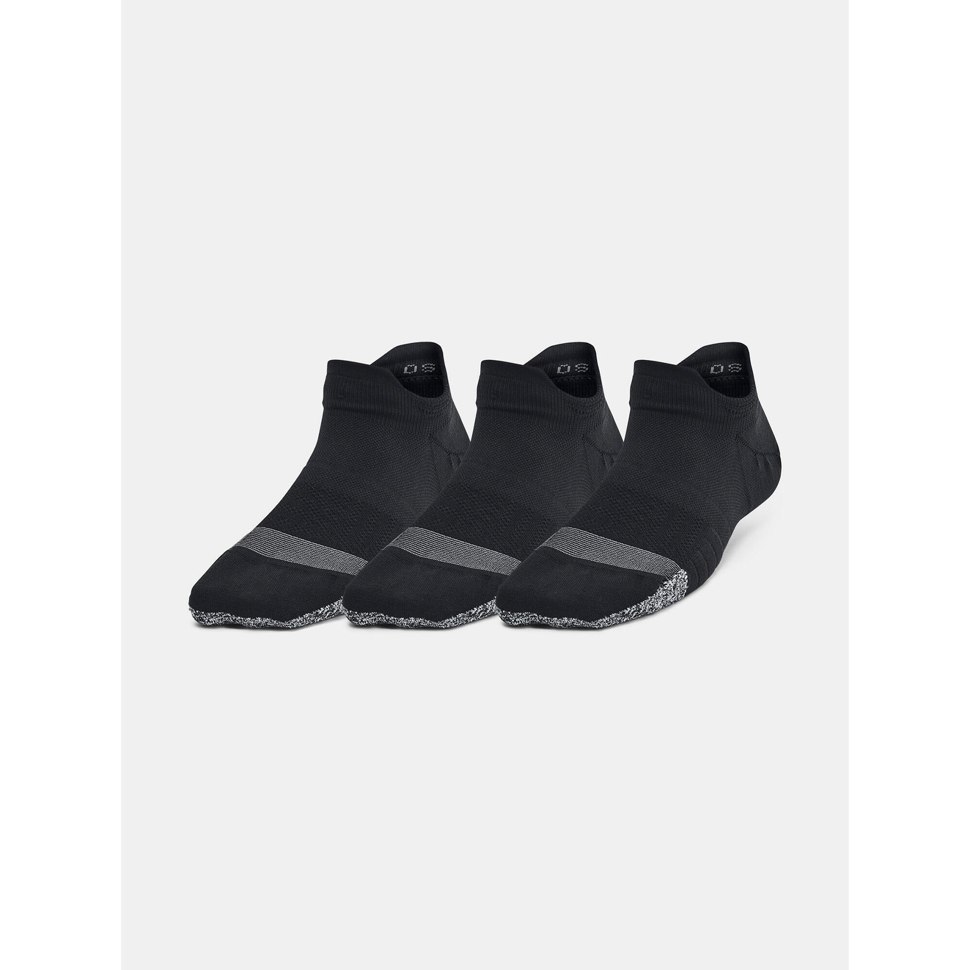 Under Armour - Chaussettes De Training Femme Breathe Ns Tab 3 Pack Under Armour - Chaussettes - Noir - Taille Unique - Decathlon