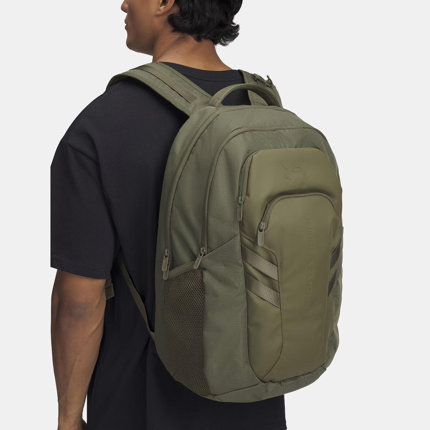 Zaino Under Armour Hustle 6.0 Pro – Verde militare 3/4