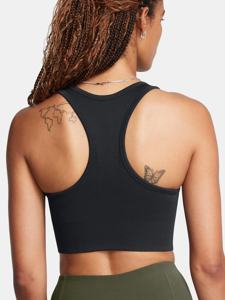 Biustonosz treningowy Under Armour Vanish Seamless Mid Branded