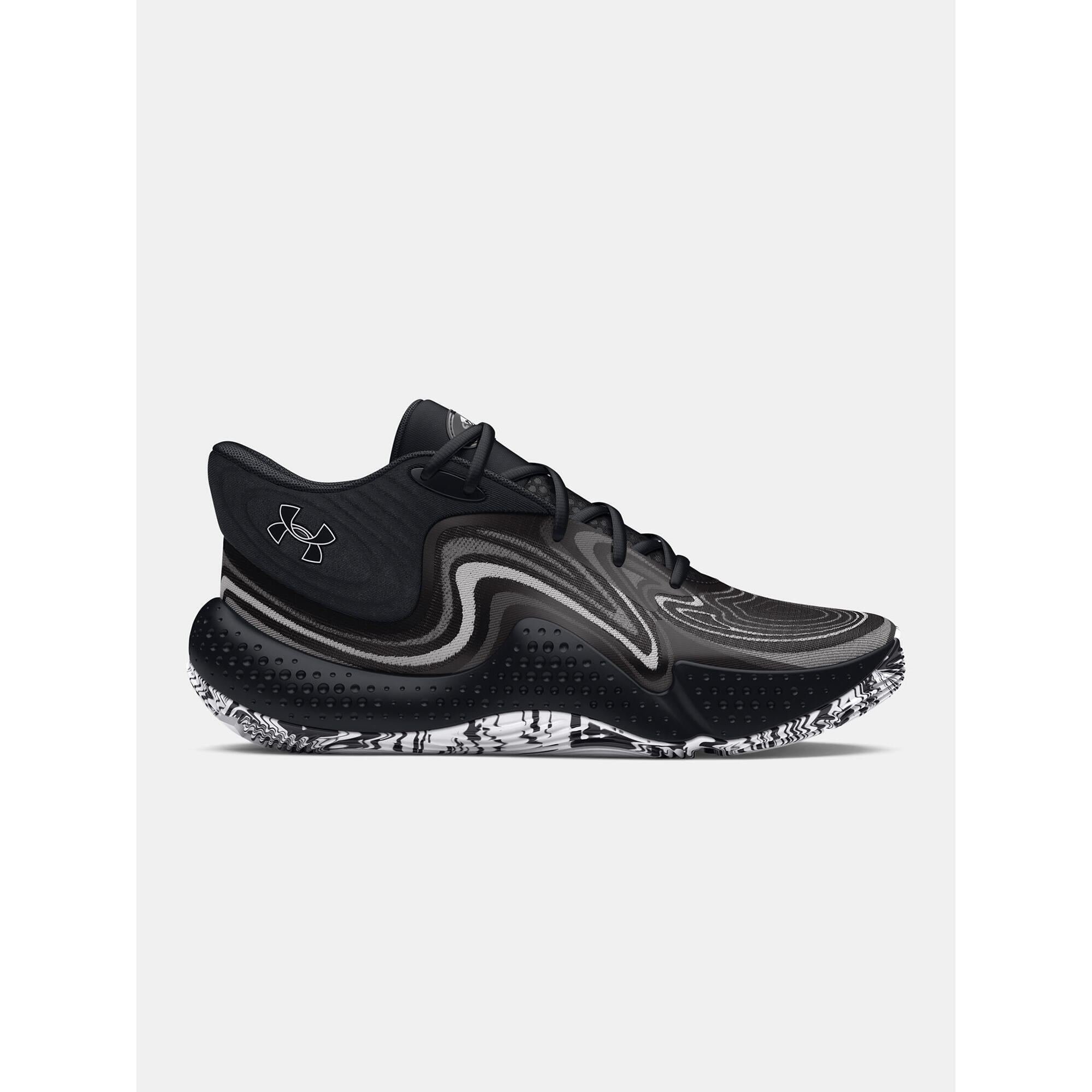 Under Armour - Chaussures De Basketball Under Armour Spawn 6 Middistantmod - Chaussures De Sport - Noir - Decathlon