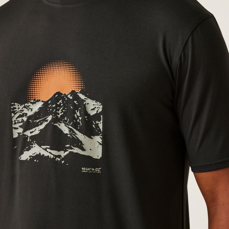 T-Shirt schnelltrocknend, feuchtigkeitsableitend Herren - Fingal Stretch 2/4