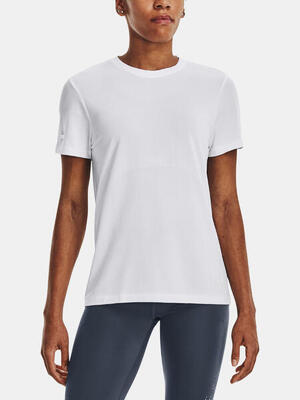 Under armour seamless stride hardloop-t-shirt voor dames