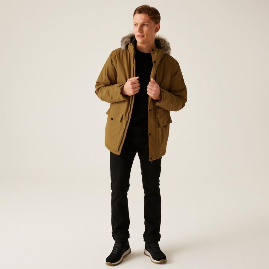 Veste Chaude Imperméable Regatta "Salinger IV" 2XL Camel 6/7