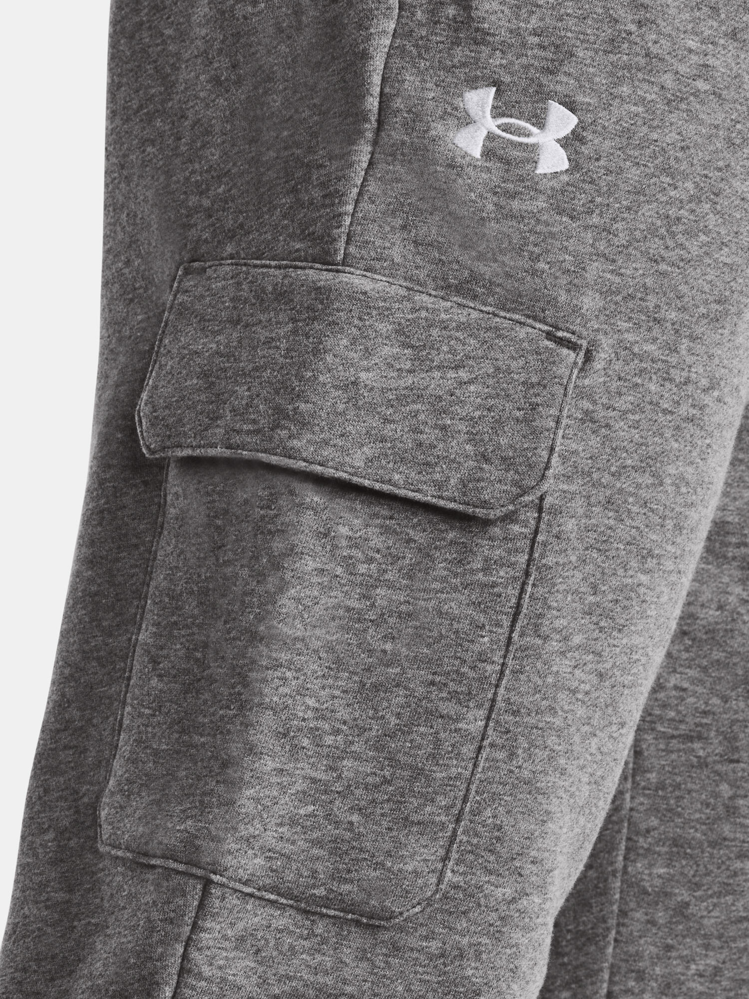 Jogginganzug Under Armour Rival Fleece grau bequem 5/6
