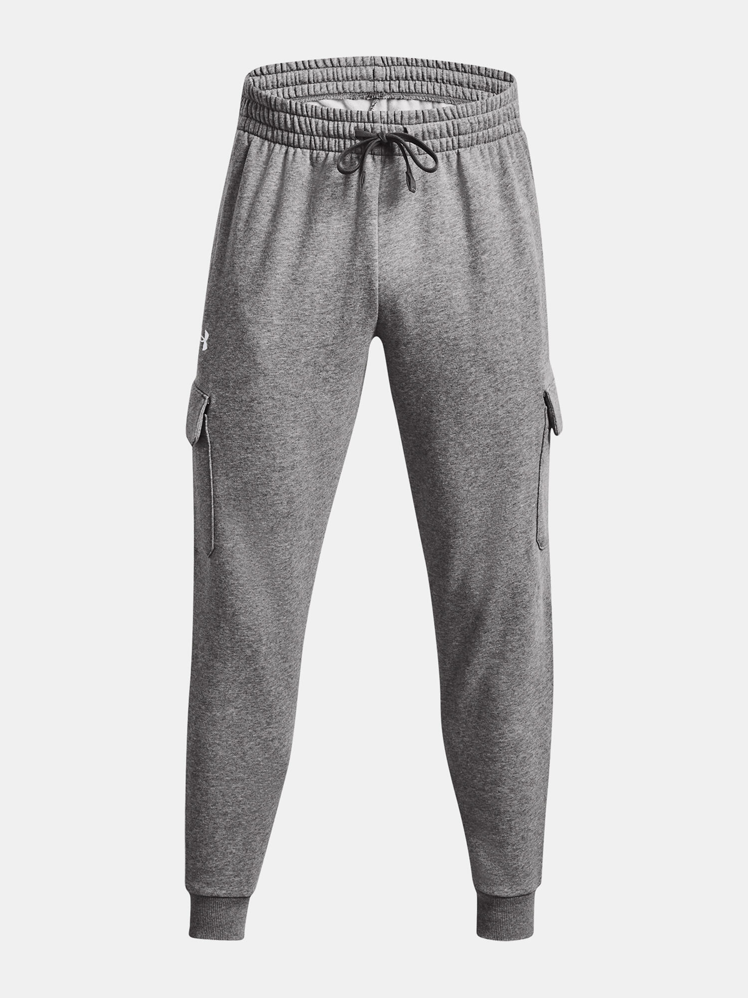 Jogginganzug Under Armour Rival Fleece grau bequem 3/6