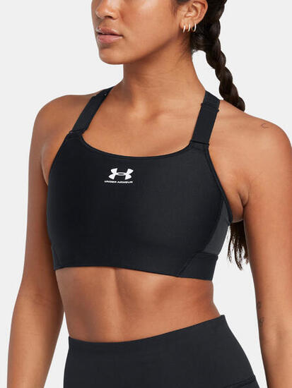 Reggiseno sportivo Under Armour HeatGear Armour High Black Donna