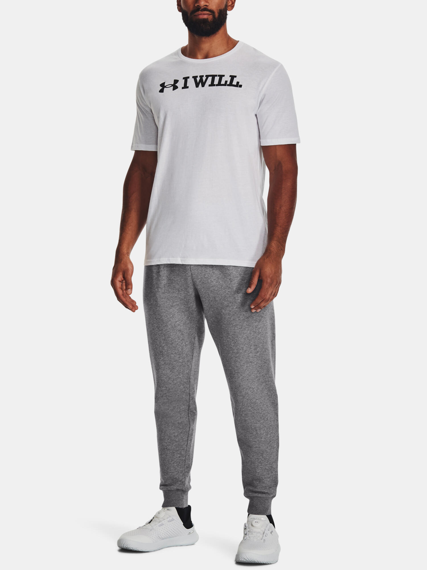 Under Armour Ua Rival Fleece Joggingbroek Voor Heren Grijs 6/6