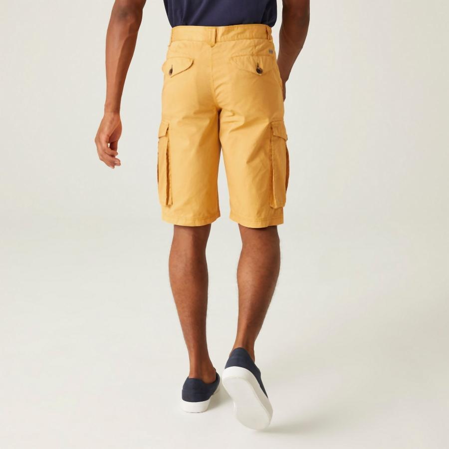 REGATTA Regatta Shorts Shorebay Short  Hommes Gold Straw 6/7