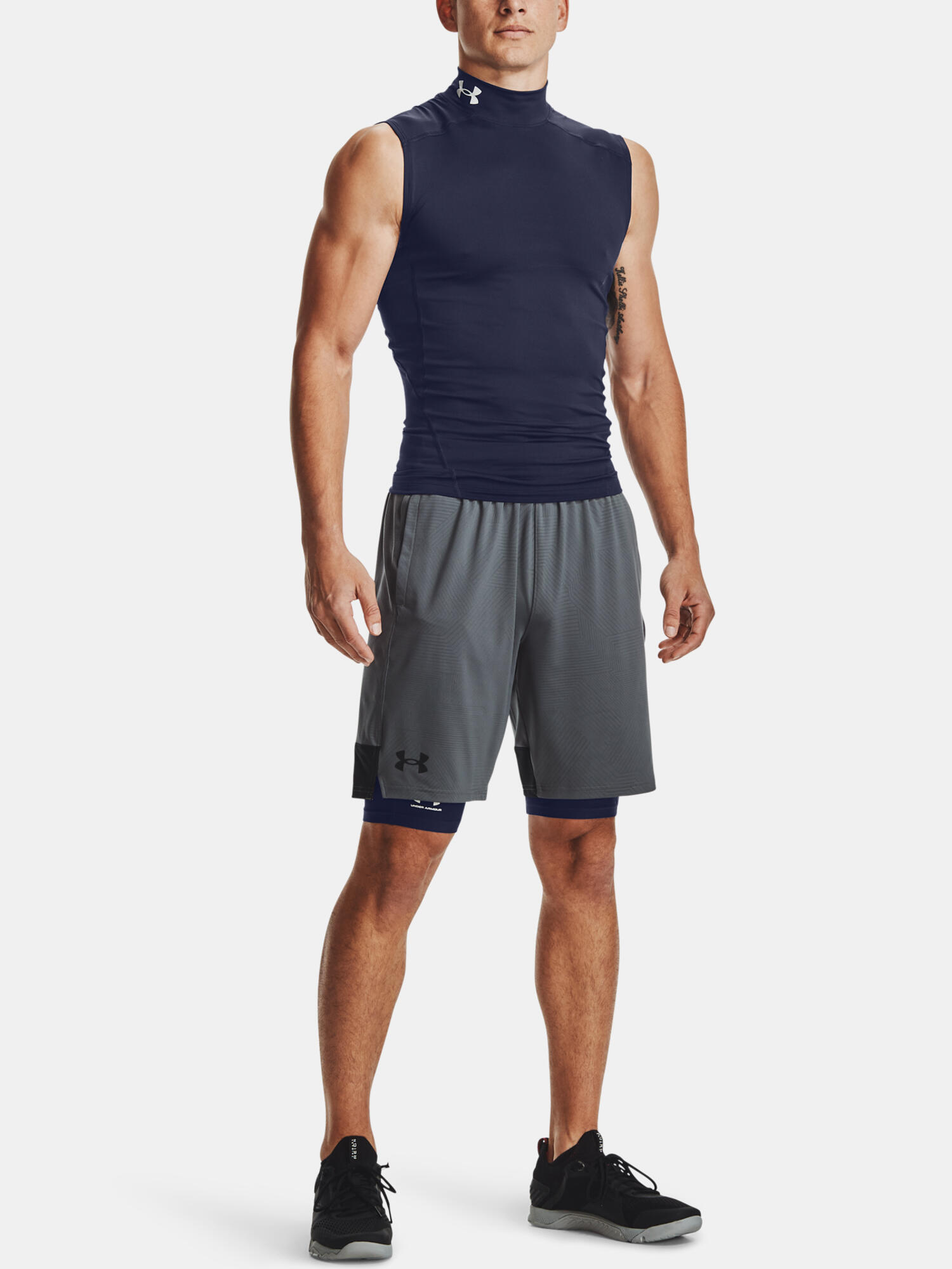 Under Armour HG Armour Short Long pour Homme 6/6