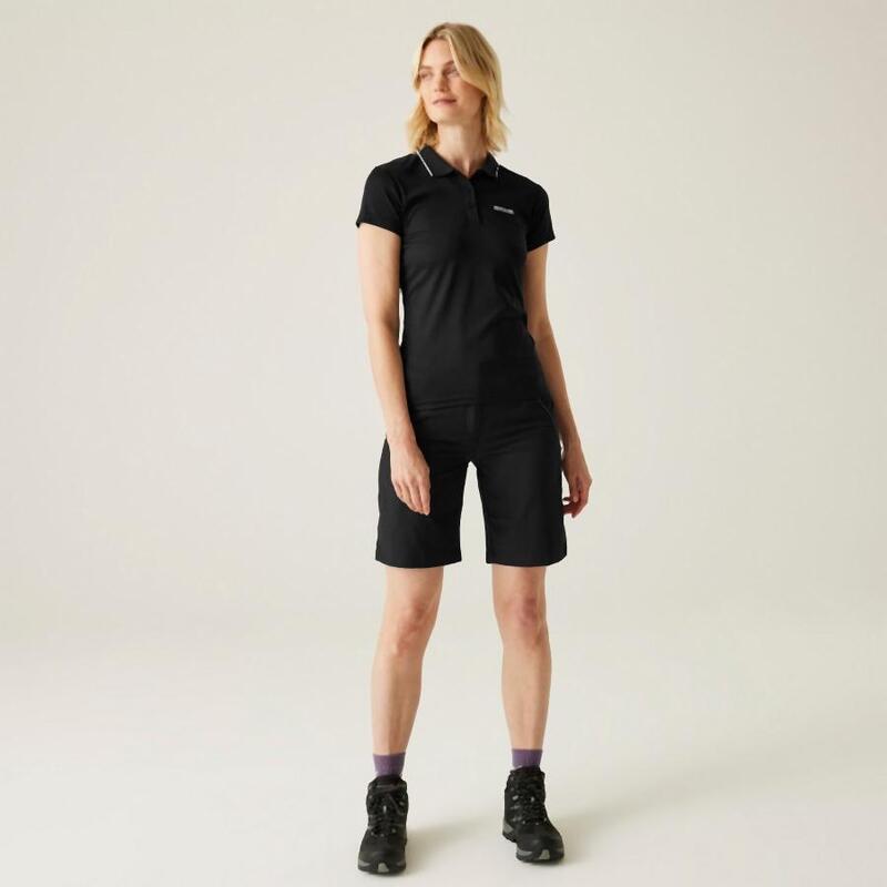 Outdoorshorts Xert Lt Bermuda Wandern/Outdoor/Trekking Damen Black Ohne