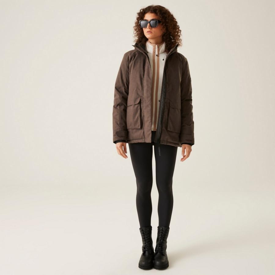 Damen Regenjacke Regatta Ezdale 6/7